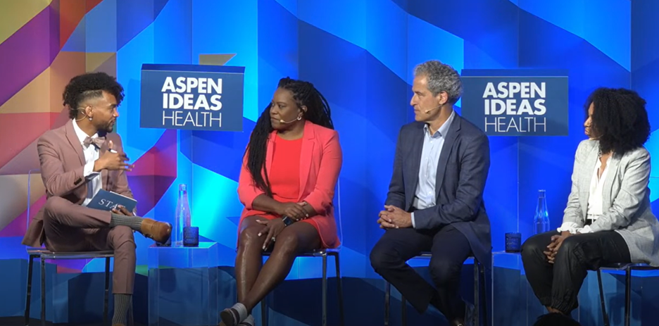 2024 Structural Racism panel at Aspen Ideas Health.